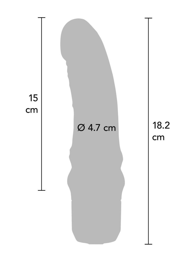 Wibrator realistyczny penis jasna skóra Scala Toy Joy 30-10155-X-SKIN