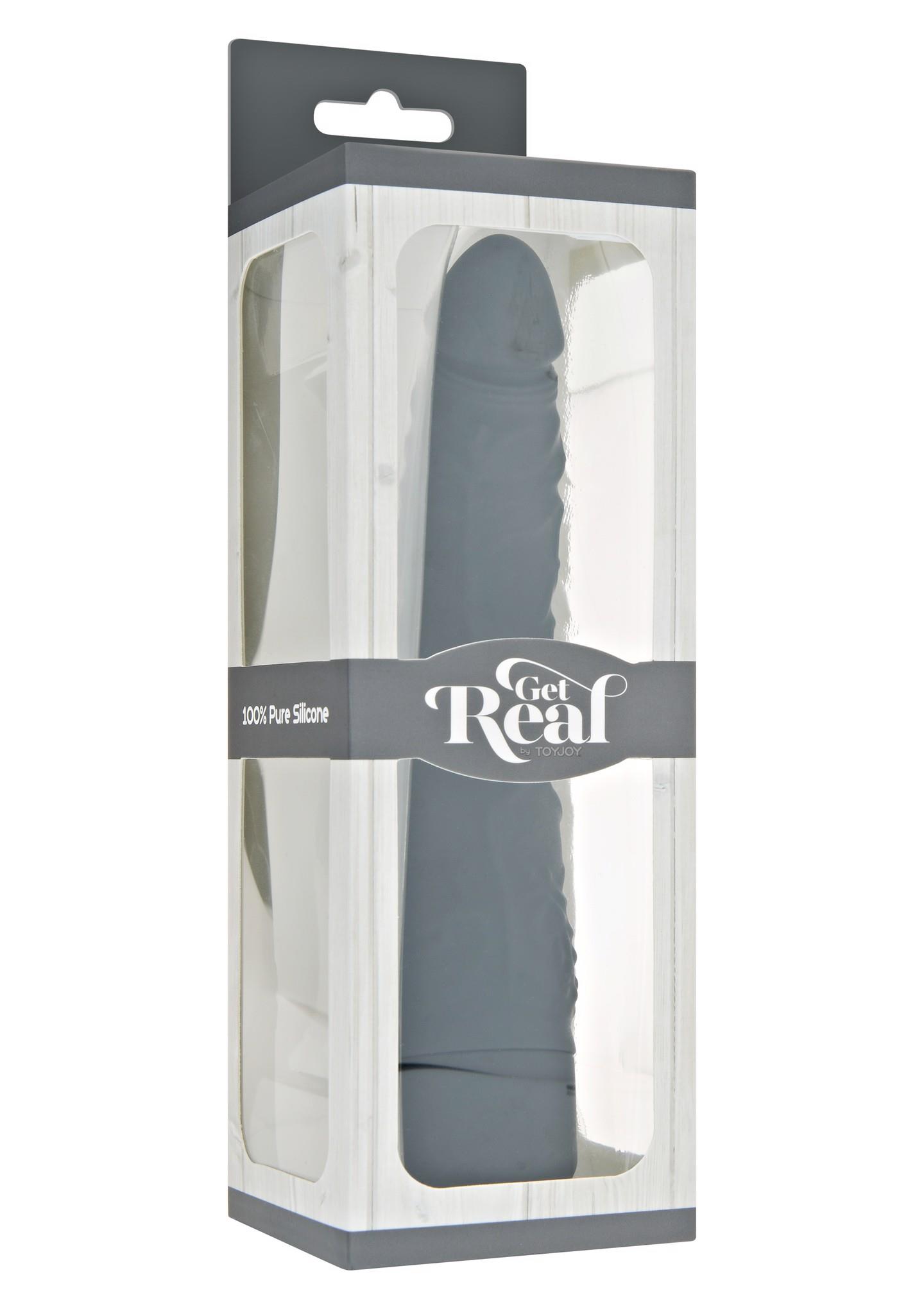 Wibrator realistyczny penis czarny Scala Toy Joy 30-10158-X-BLACK - obrazek 2