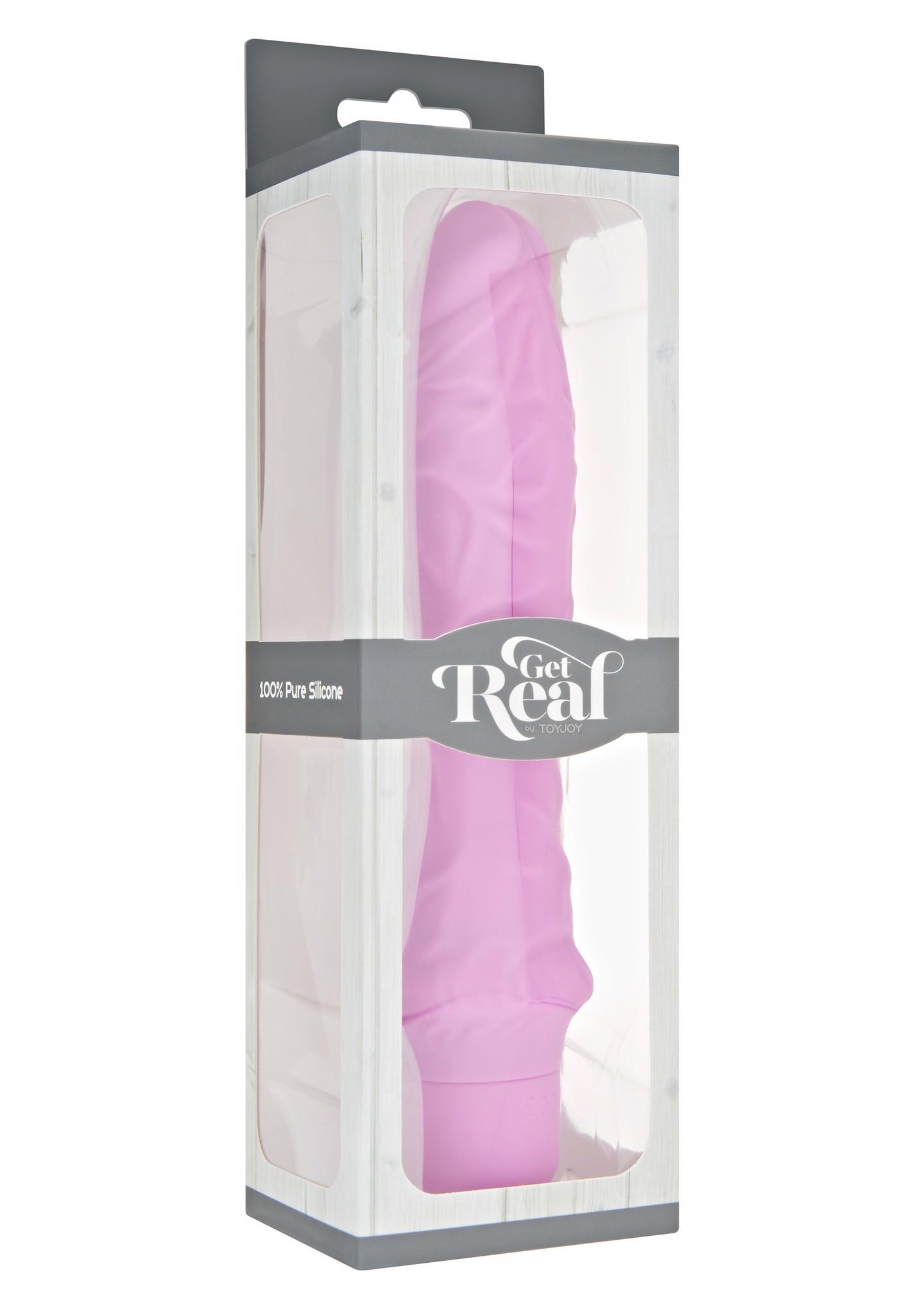 Wibrator realistyczny penis różowy Scala Toy Joy 30-10160-X-PINK - obrazek 2