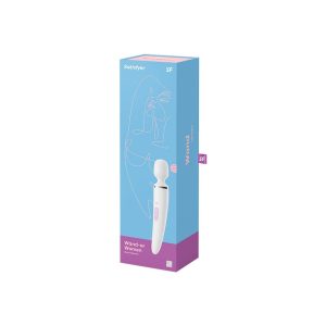 Wibrator różdżka duży biały Satisfyer Wand-er Woman 73-4001227 - obrazek 1
