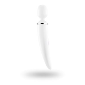 Wibrator różdżka duży biały Satisfyer Wand-er Woman 73-4001227 - obrazek 4