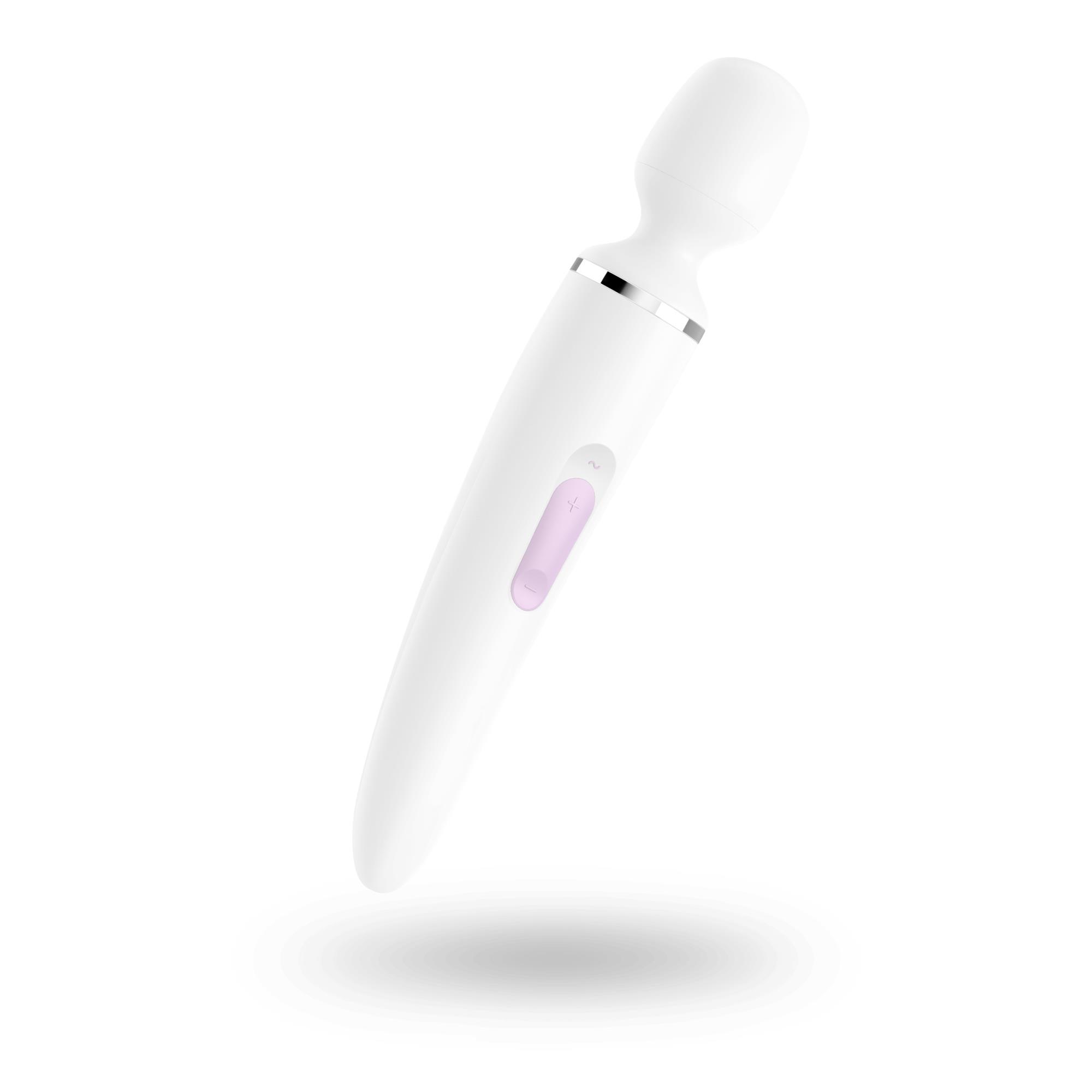 Wibrator różdżka duży biały Satisfyer Wand-er Woman 73-4001227 - obrazek 6