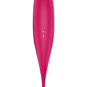 Wibrator do stymulacji łechtaczki czerwony Satisfyer Twirling Pro 73-4043937 - obrazek 6
