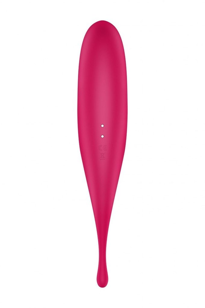 Wibrator do stymulacji łechtaczki czerwony Satisfyer Twirling Pro 73-4043937
