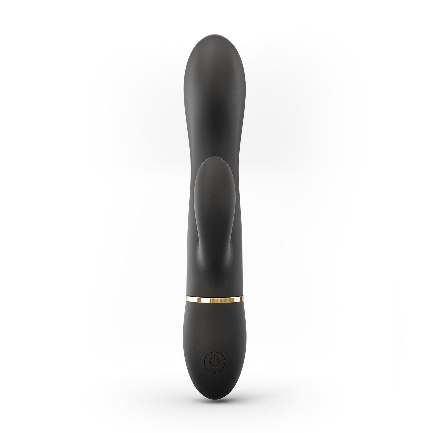 Wibrator króliczek czarny Lovely Planet Dorcel 80-6072165 - obrazek 2
