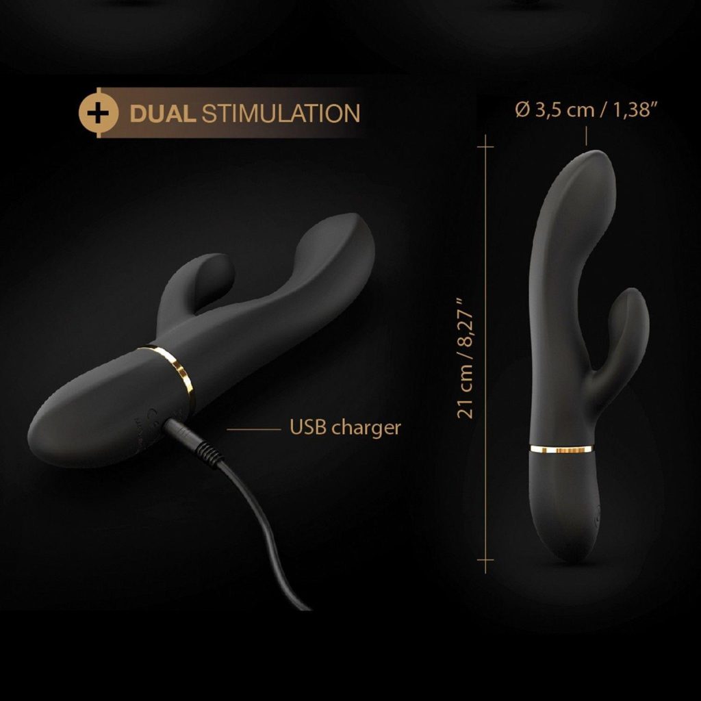 Wibrator króliczek czarny Lovely Planet Dorcel 80-6072165