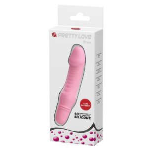 Wibrator mały różowy Baile Pretty Love Stev BI-014510-1 - obrazek 8